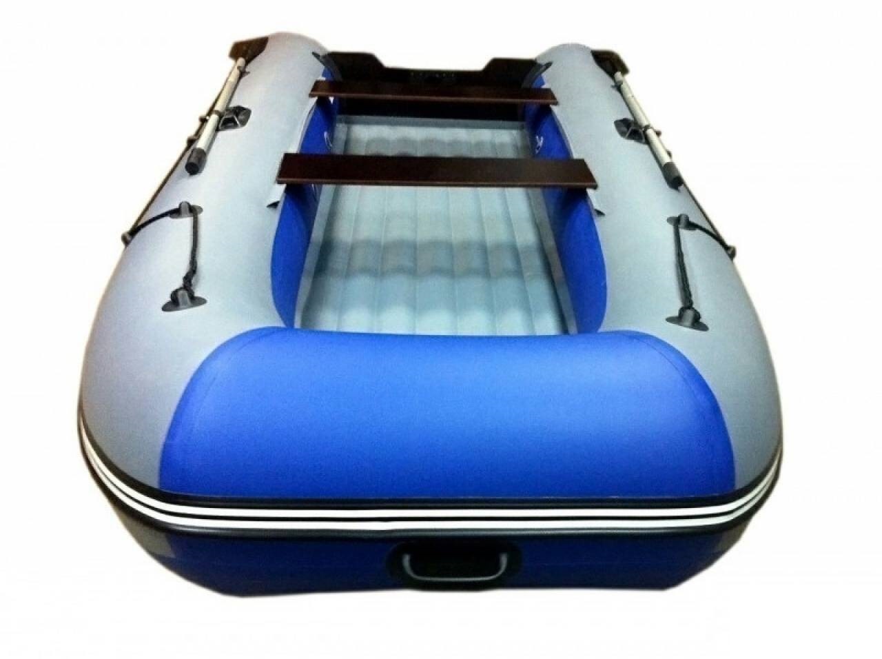 Купить Лодка ПВХ REEF 360НД + 2х-тактный лодочный мотор SHARMAX SM9.9HS в Москве фото4