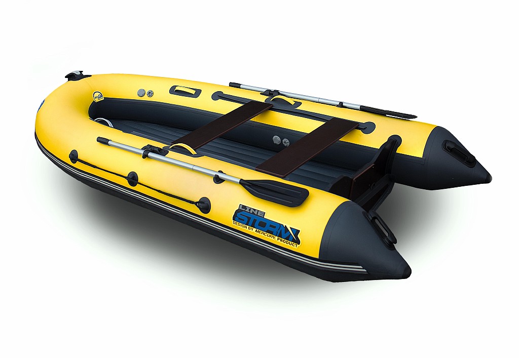 Купить Лодка ПВХ STORMLINE AIR TRIMARAN 430 + 2х-тактный лодочный мотор MERCURY ME 30 E в Москве фото6