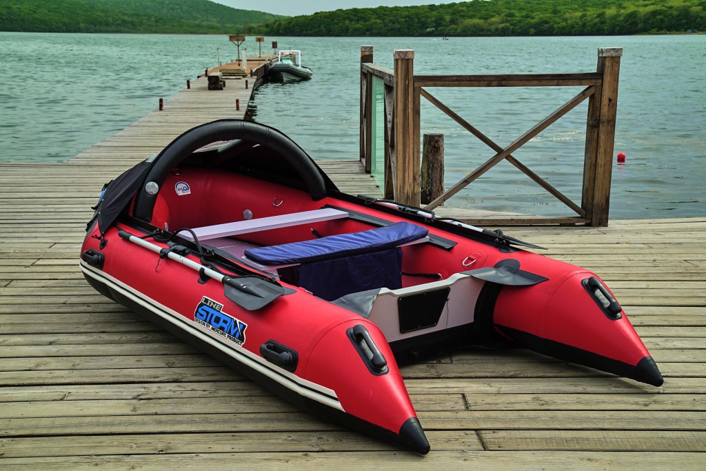 Купить Лодка ПВХ STORMLINE HEAVY DUTY AL 380 + 2х-тактный лодочный мотор TOHATSU M 25 S в Москве фото14