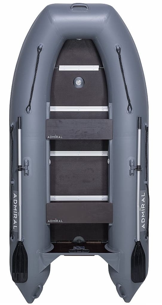 Купить Лодка ПВХ АДМИРАЛ 305 + 2х-тактный лодочный мотор NISSAN MARINE NM 5 B DS в Москве фото2