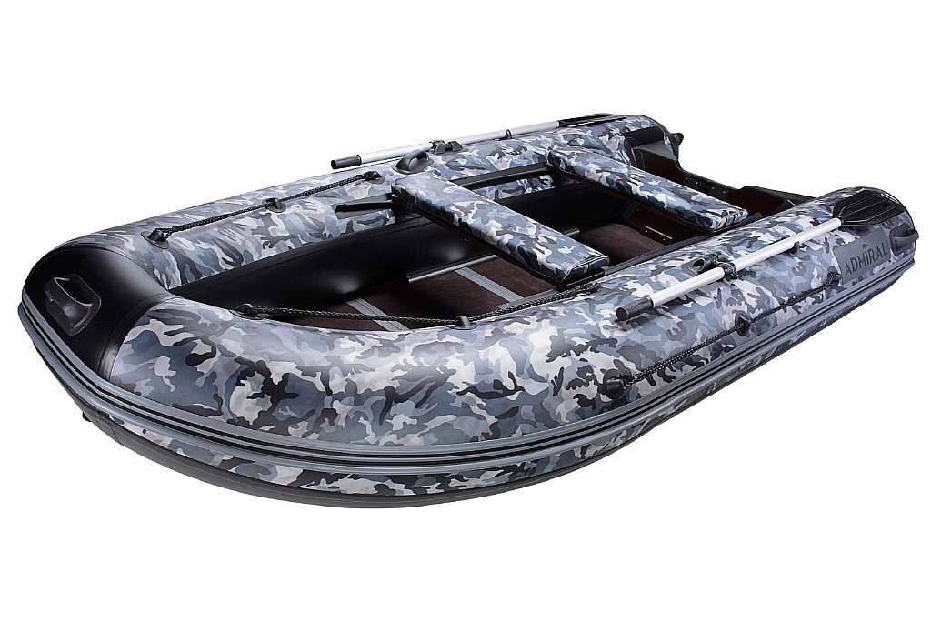 Купить Лодка ПВХ АДМИРАЛ 340 SPORT LITE + 2х-тактный лодочный мотор HDX R SERIES T 9.8 BMS в Москве фото3