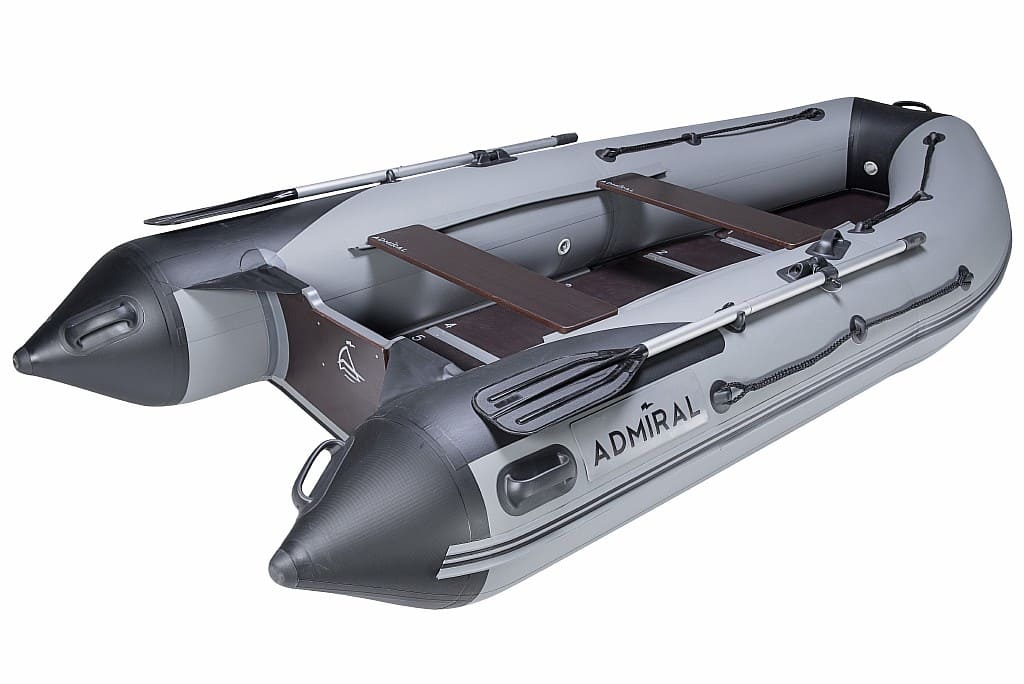 Купить Лодка ПВХ АДМИРАЛ 360 SPORT + 2х-тактный лодочный мотор HDX R SERIES T 9.9 BMS в Москве фото3