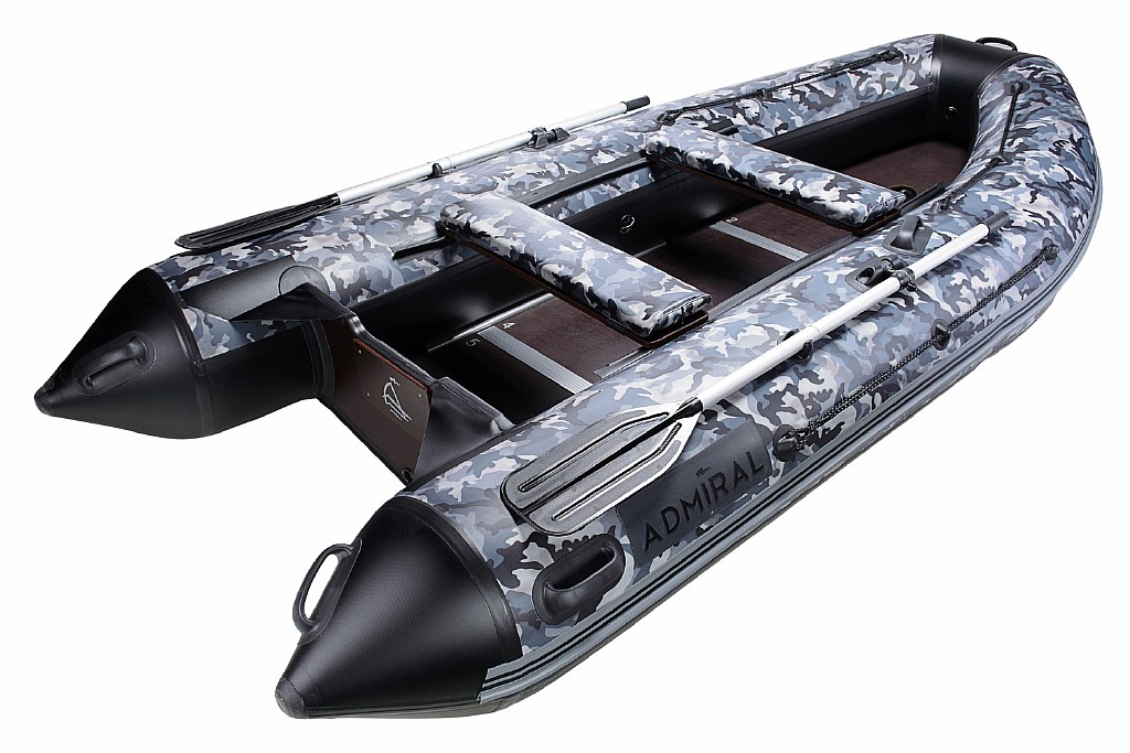 Купить Лодка ПВХ АДМИРАЛ 360 SPORT + 2х-тактный лодочный мотор MIKATSU M15FHS в Москве фото5