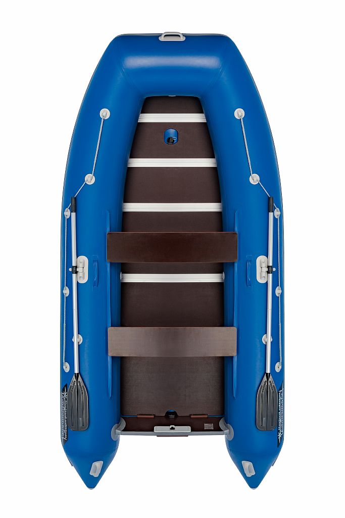 Купить Лодка ПВХ АНДРОМЕДА 375 киль + 2х-тактный лодочный мотор SHARMAX SM9.9HS в Москве фото2