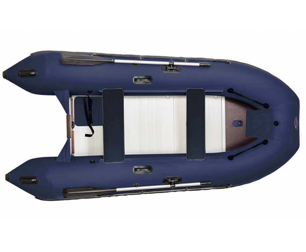 Купить Лодка ПВХ НАВИГАТОР 350 AL + 2х-тактный лодочный мотор NISSAN MARINE NS 9.9 D2 S в Москве фото2