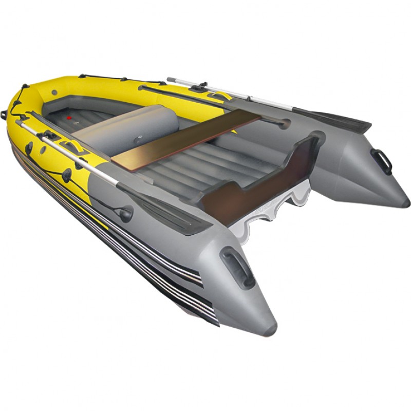 Купить Лодка ПВХ SKAT ТРИТОН 370 + 2х-тактный лодочный мотор MIKATSU M20FHS в Москве фото3