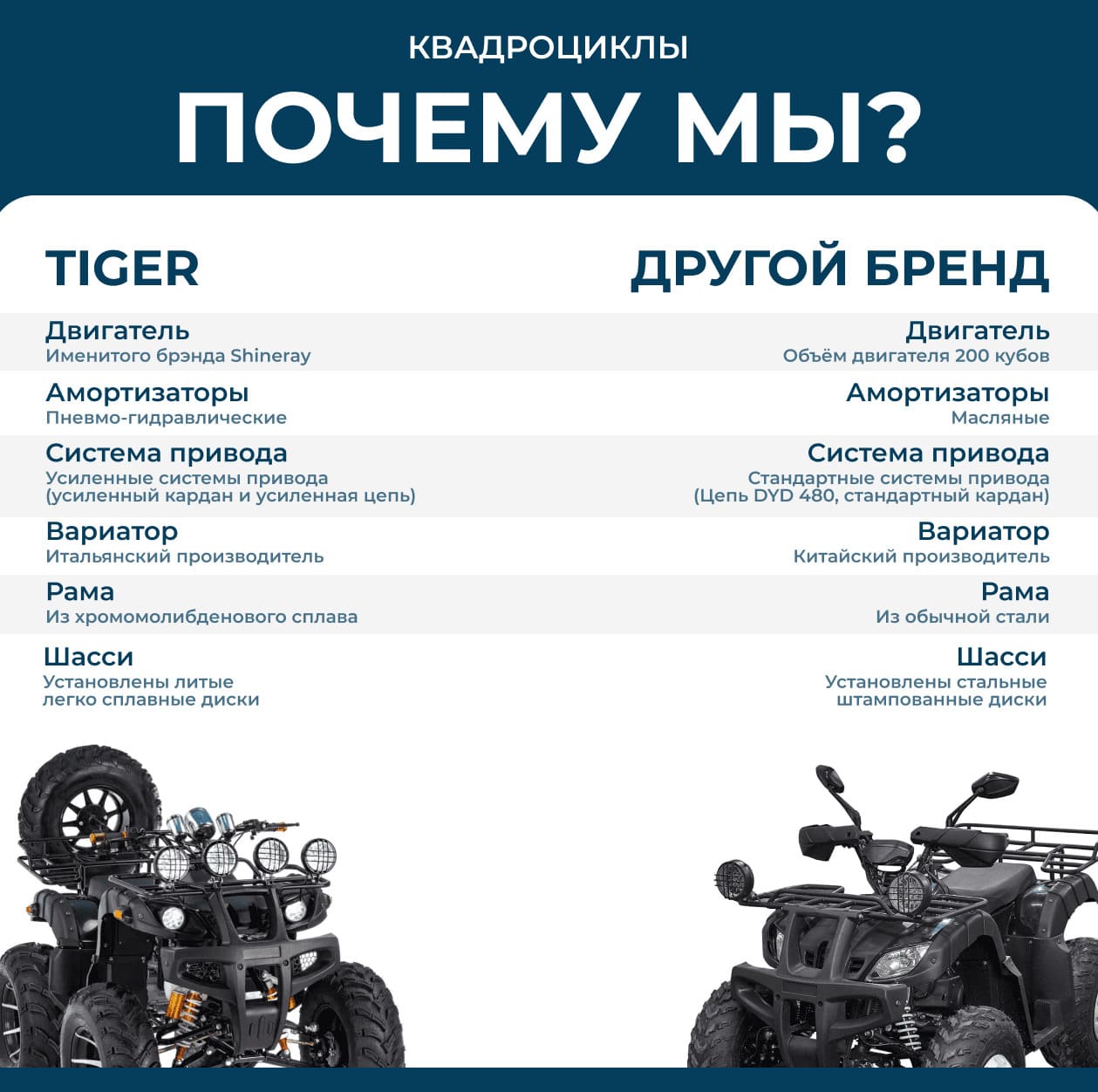 Купить Квадроцикл TIGER Max Grade 300 в Краснодаре фото27