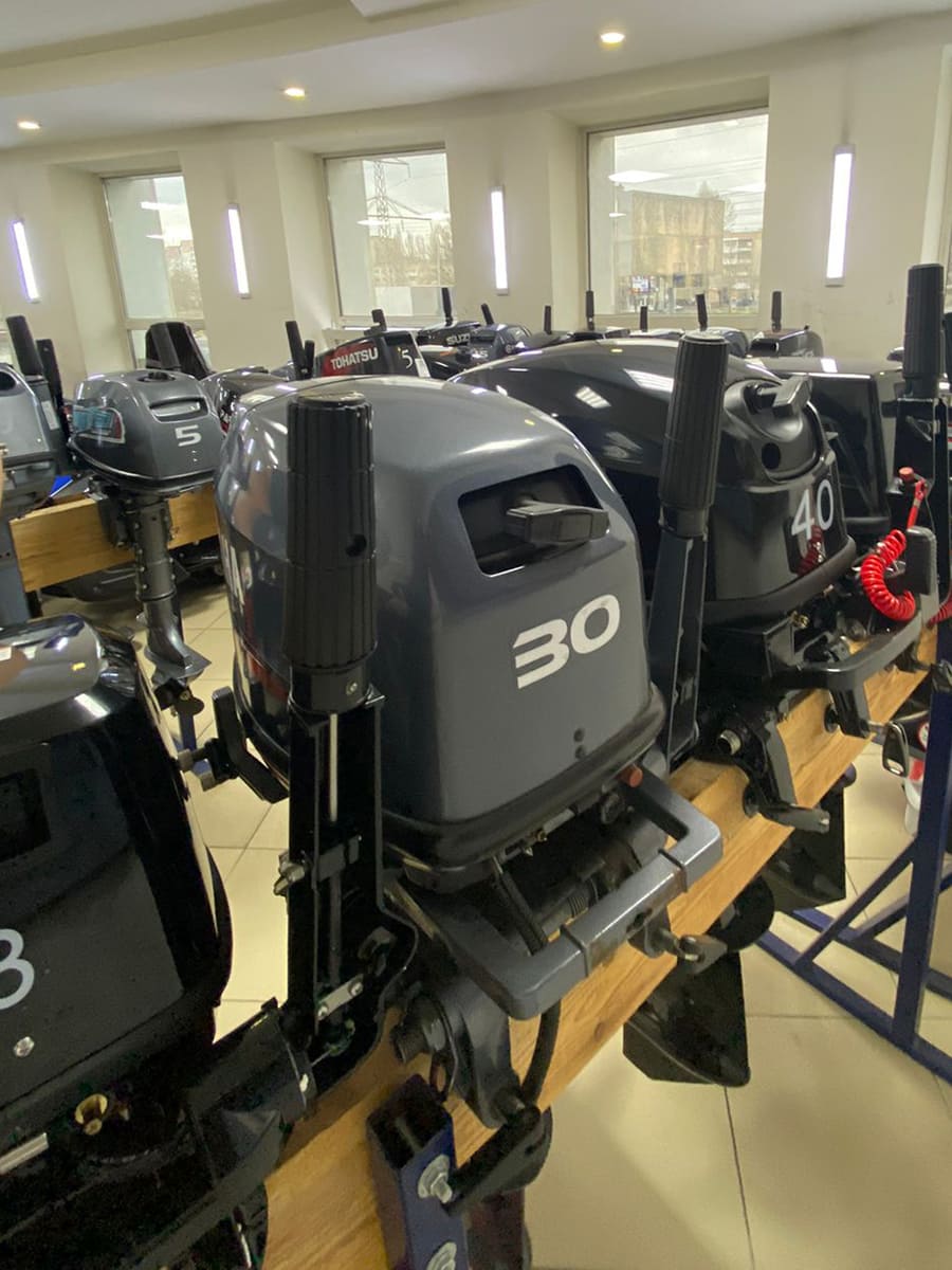 Купить 2х-тактный лодочный мотор YAMAHA 30HMHS в Москве фото5