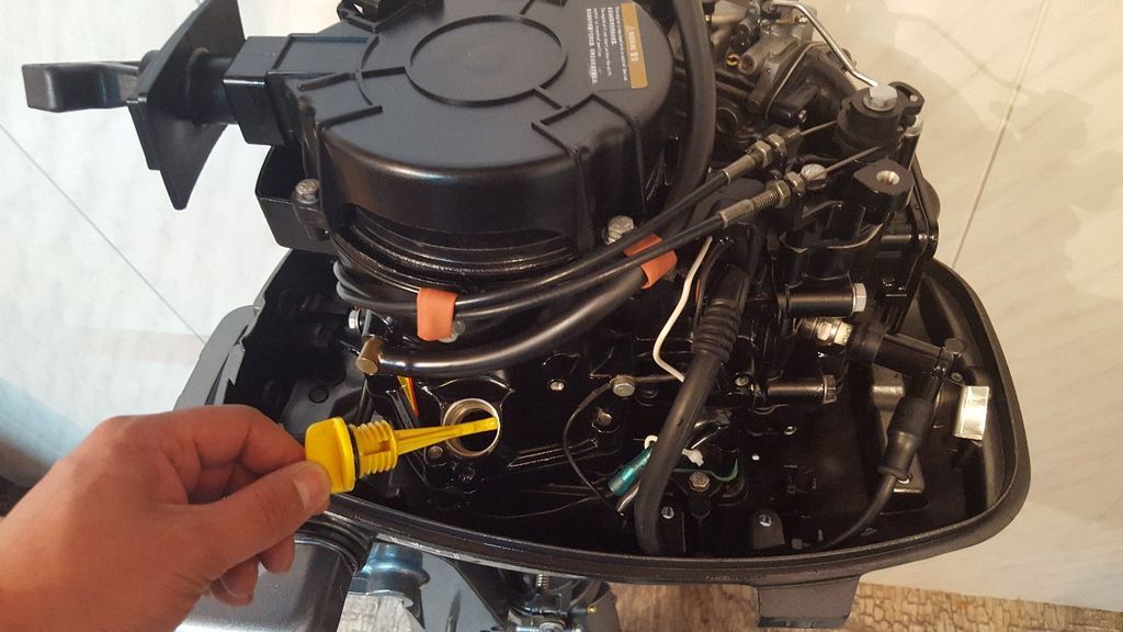 Купить 4х-тактный лодочный мотор HANGKAI F6.5 HP в Москве фото2