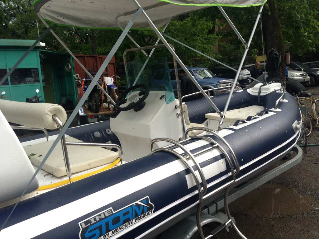 Купить Трап-лестница для RIB (складной) в Москве фото2