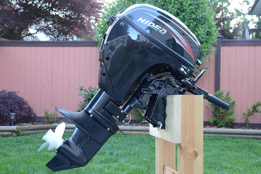 Купить 4х-тактный лодочный мотор HIDEA HDF9.9HS в Москве фото4