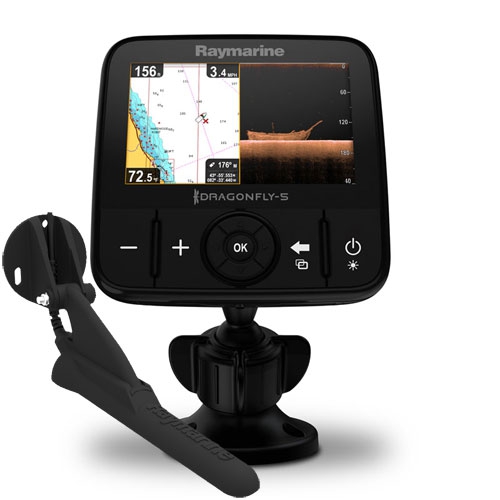 Купить Эхолот Raymarine Dragonfly-5 PRO (CHIRP эхолот с GPS навигатором) в Москве фото2
