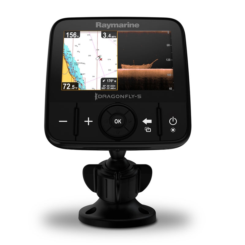 Купить Эхолот Raymarine Dragonfly-5 PRO (CHIRP эхолот с GPS навигатором) в Москве