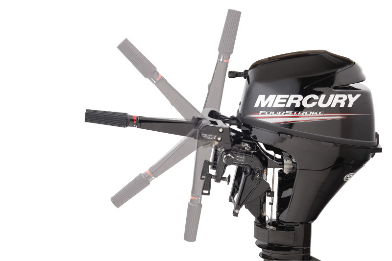Купить 4х-тактный лодочный мотор MERCURY ME F 9.9M в Москве фото6