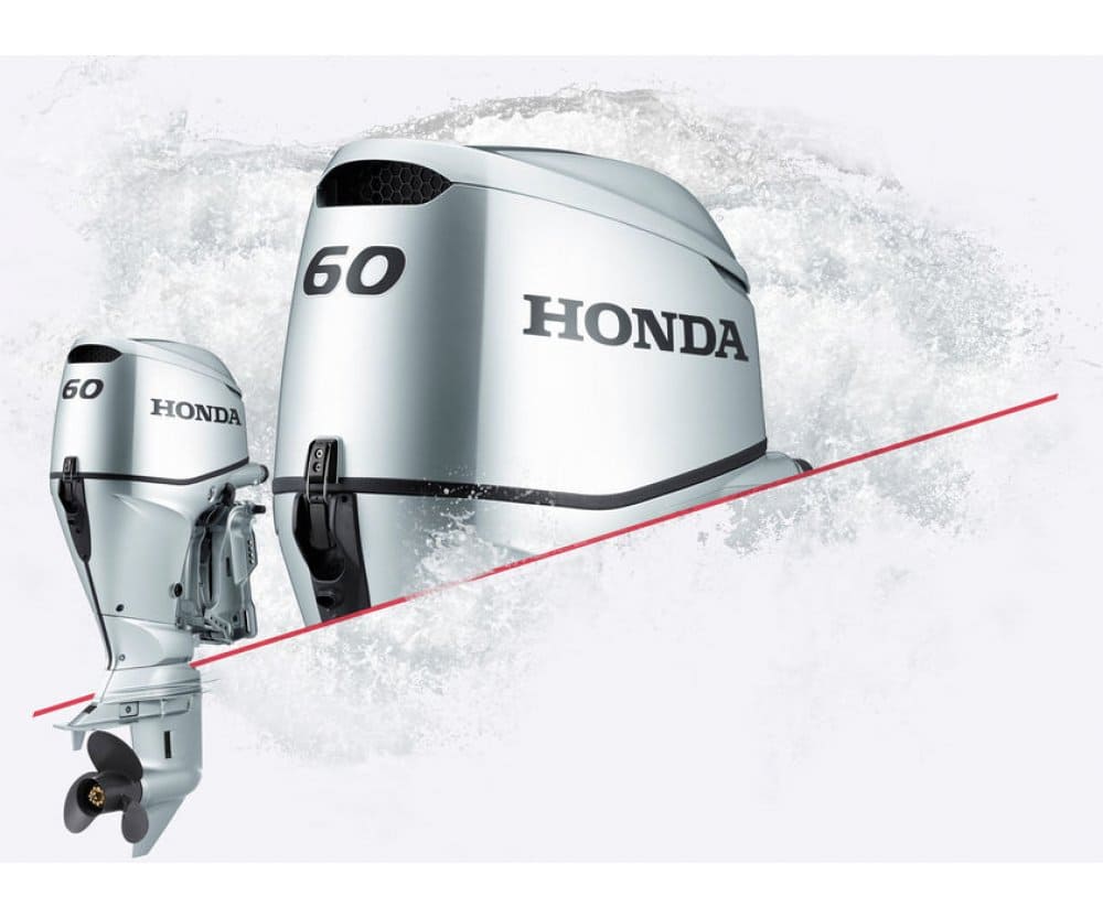 Купить 4х-тактный лодочный мотор HONDA BF60 LRTU в Москве фото4