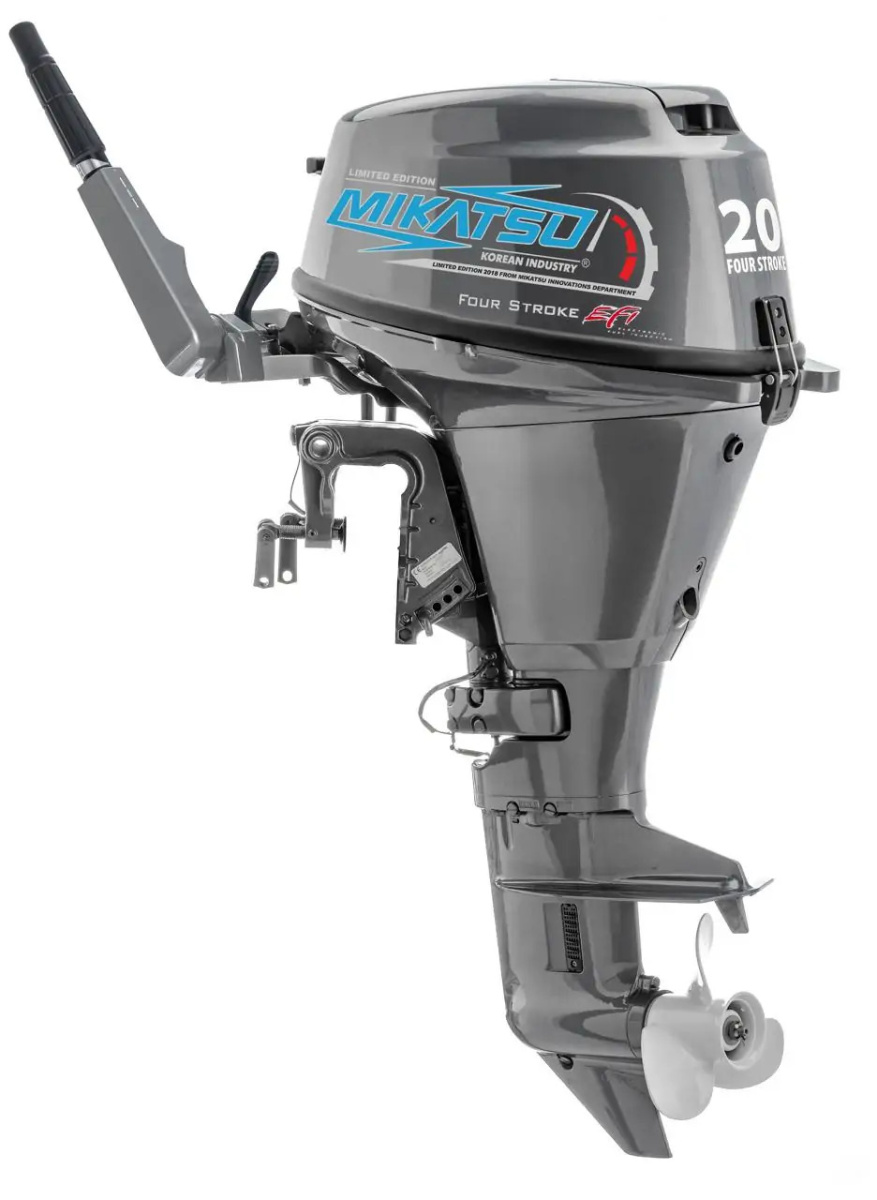 Купить 4х-тактный лодочный мотор MIKATSU MF20FHS-EFI в Москве