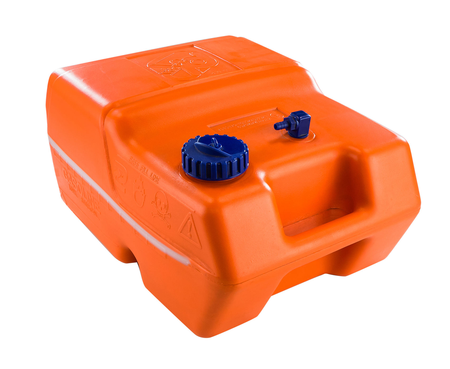 Купить Бак топливный переносной без указателя уровня в комплекте с переходником "елочка", 24 л в Москве