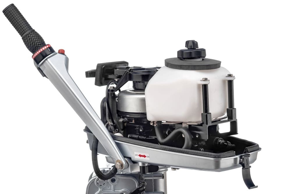 Купить 2х-тактный лодочный мотор SHARMAX SM4HS (2024) в Москве фото12