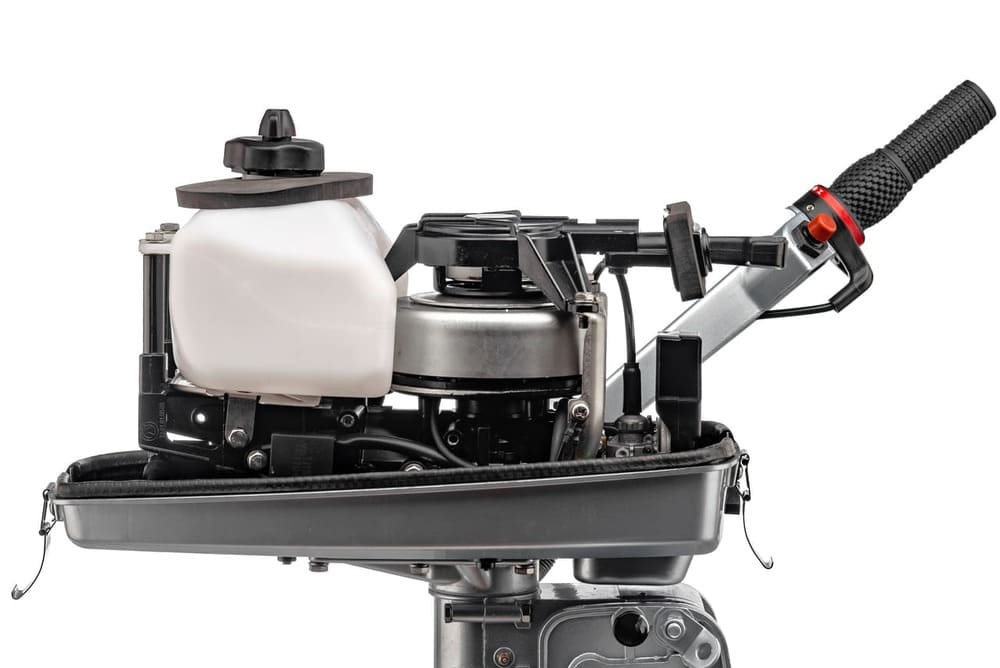 Купить 2х-тактный лодочный мотор SHARMAX SM4HS (2024) в Москве фото13