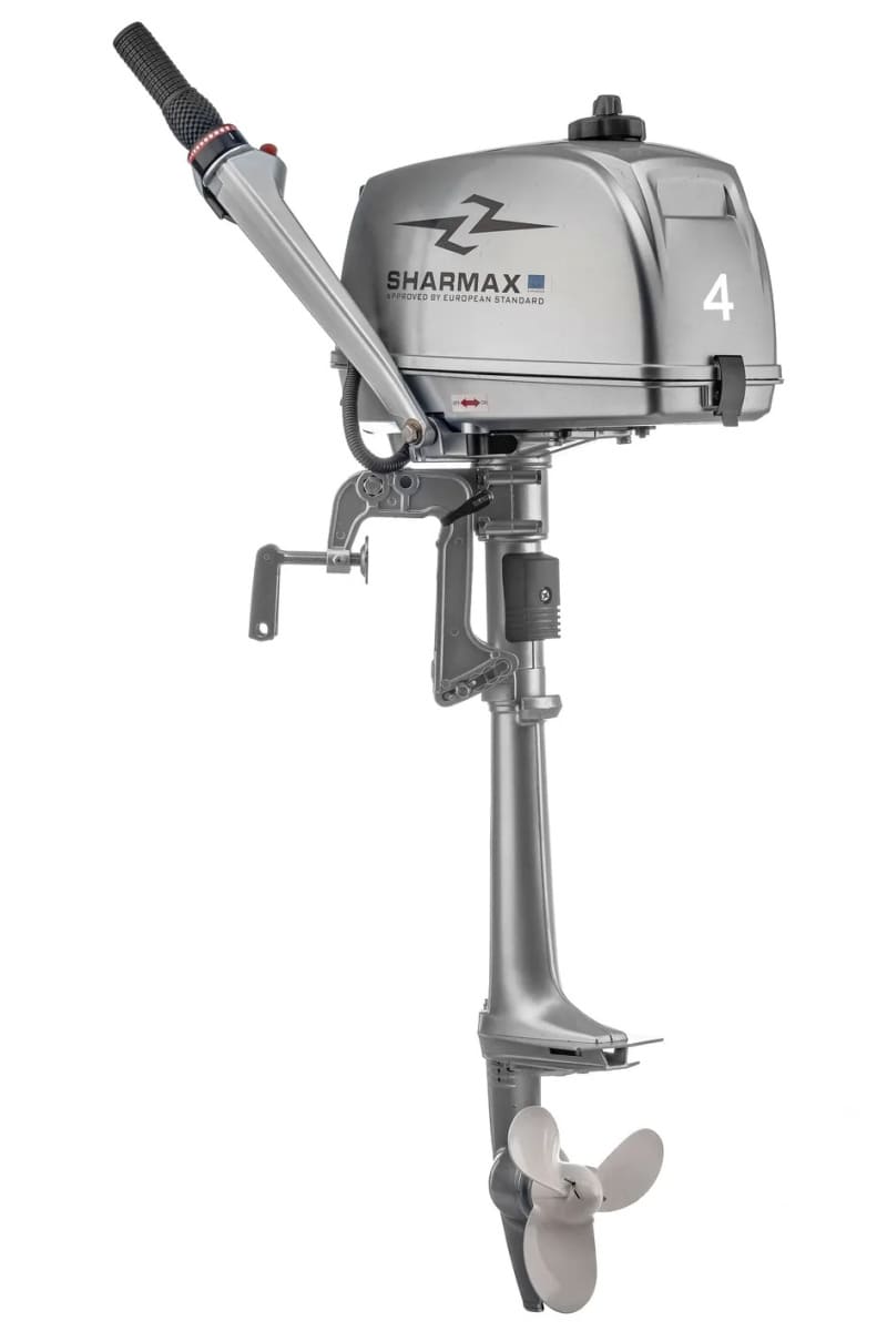 Купить 2х-тактный лодочный мотор SHARMAX SM4HS (2024) в Москве фото16