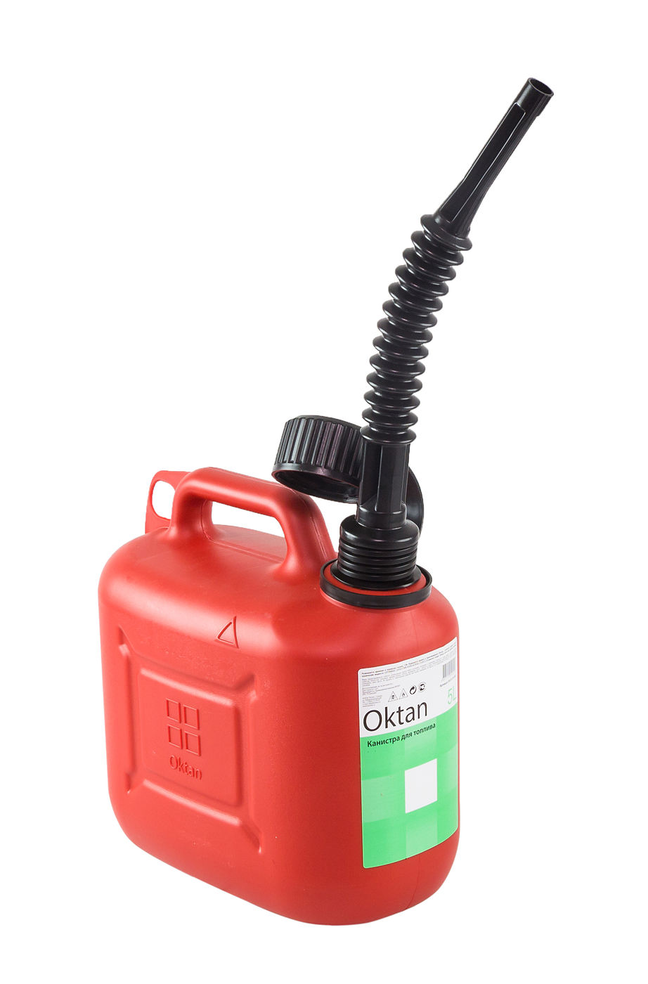 Купить Канистра ГСМ Oktan, 5л (Красный) в Москве фото2