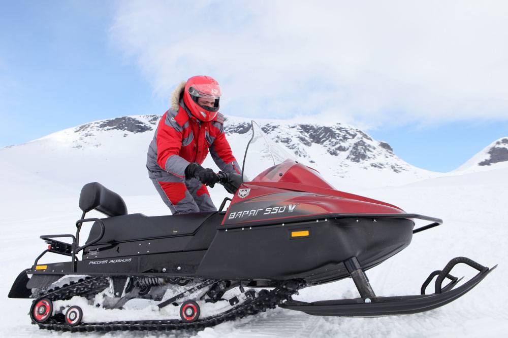 Купить Снегоход РУССКАЯ МЕХАНИКА Тайга Варяг 550V в Москве фото4