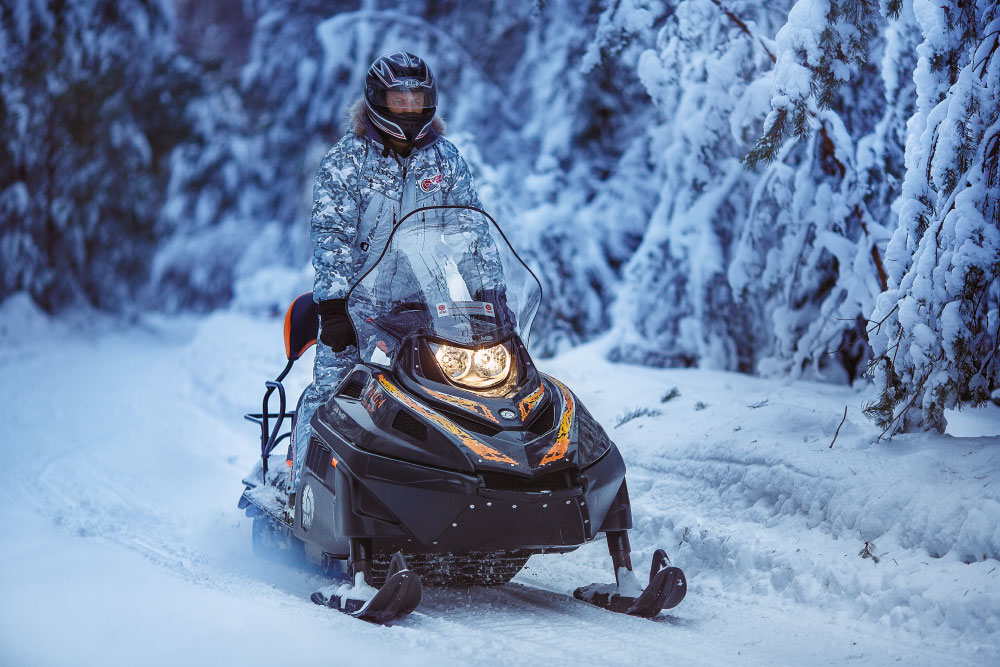 Купить Снегоход РУССКАЯ МЕХАНИКА Тайга Patrul 550 SWT в Москве фото5