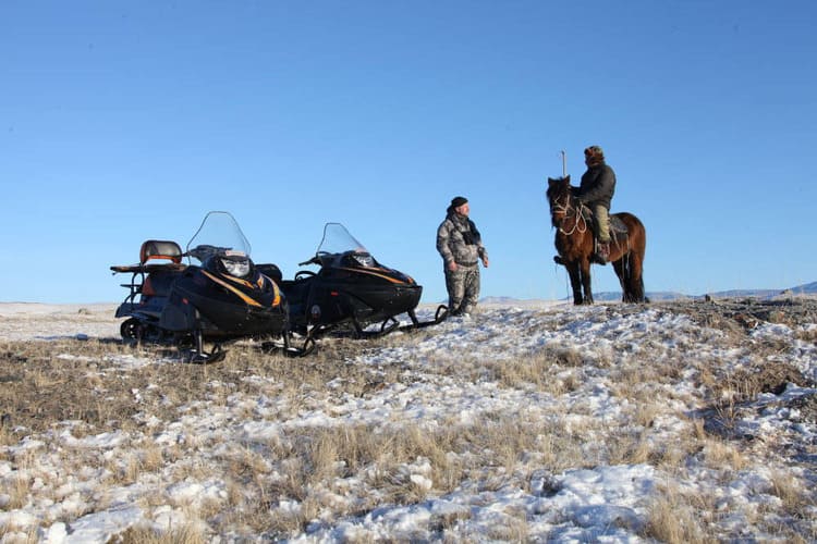 Купить Снегоход РУССКАЯ МЕХАНИКА Тайга Patrul 550 SWT в Москве фото6