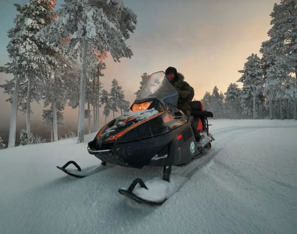 Купить Снегоход РУССКАЯ МЕХАНИКА Тайга Patrul 550 SWT в Москве фото11