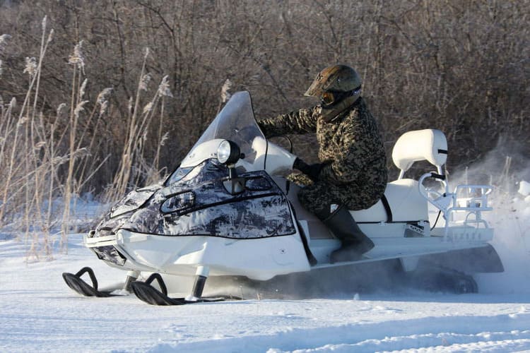 Купить Снегоход РУССКАЯ МЕХАНИКА Тайга Patrul 551 SWT в Москве фото7