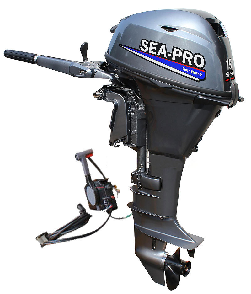 Купить 4х-тактный лодочный мотор SEA PRO F 15SE в Москве фото2