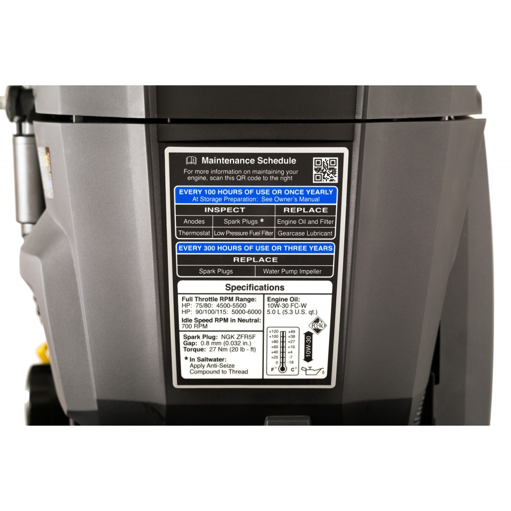 Купить 4х-тактный лодочный мотор MERCURY F80ELPT EFI в Москве фото12