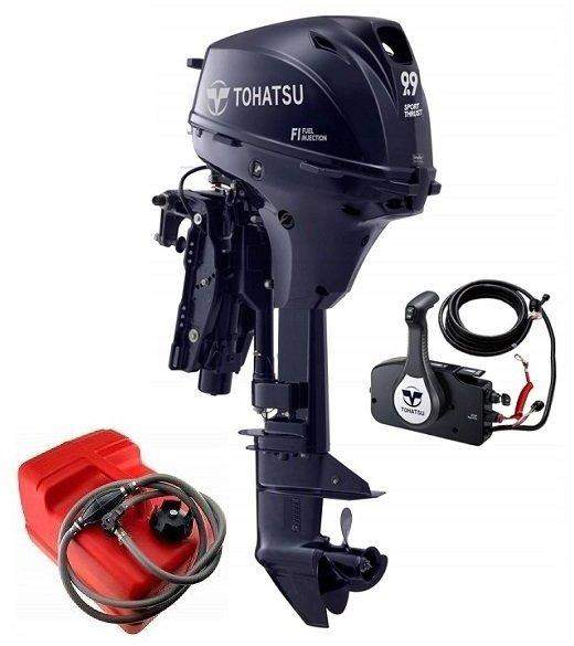 Купить 4х-тактный лодочный мотор TOHATSU MFS 9.9 ES в Москве фото2