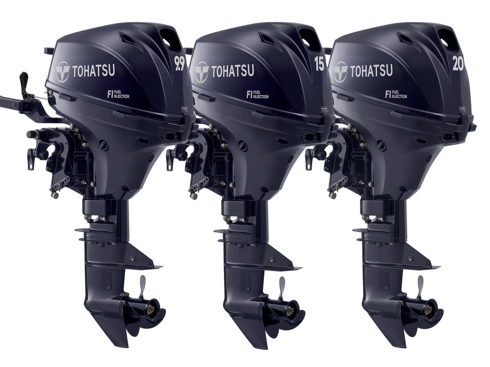 Купить 4х-тактный лодочный мотор TOHATSU MFS 9.9 ES в Москве фото3
