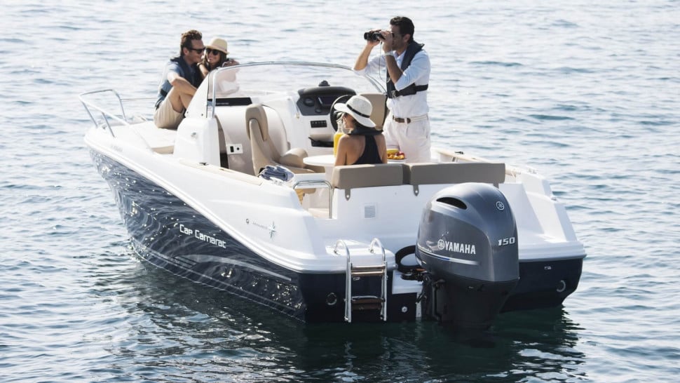 Купить 4х-тактный лодочный мотор YAMAHA F150DETX в Москве фото2