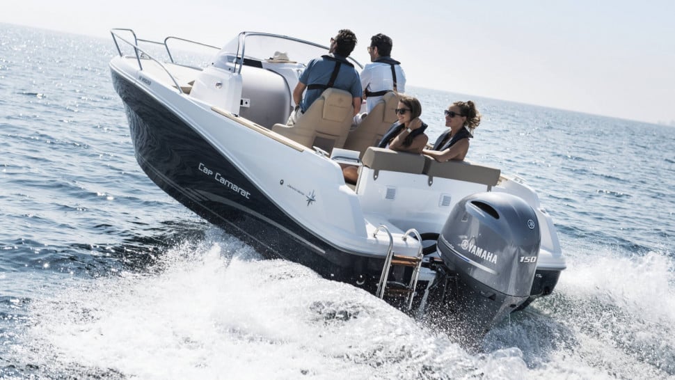 Купить 4х-тактный лодочный мотор YAMAHA F150DETX в Москве фото5