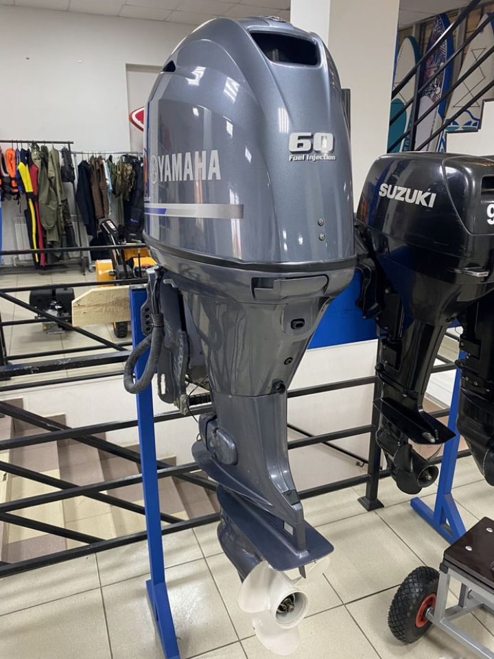 Купить 4х-тактный лодочный мотор YAMAHA F60FETL в Москве фото3