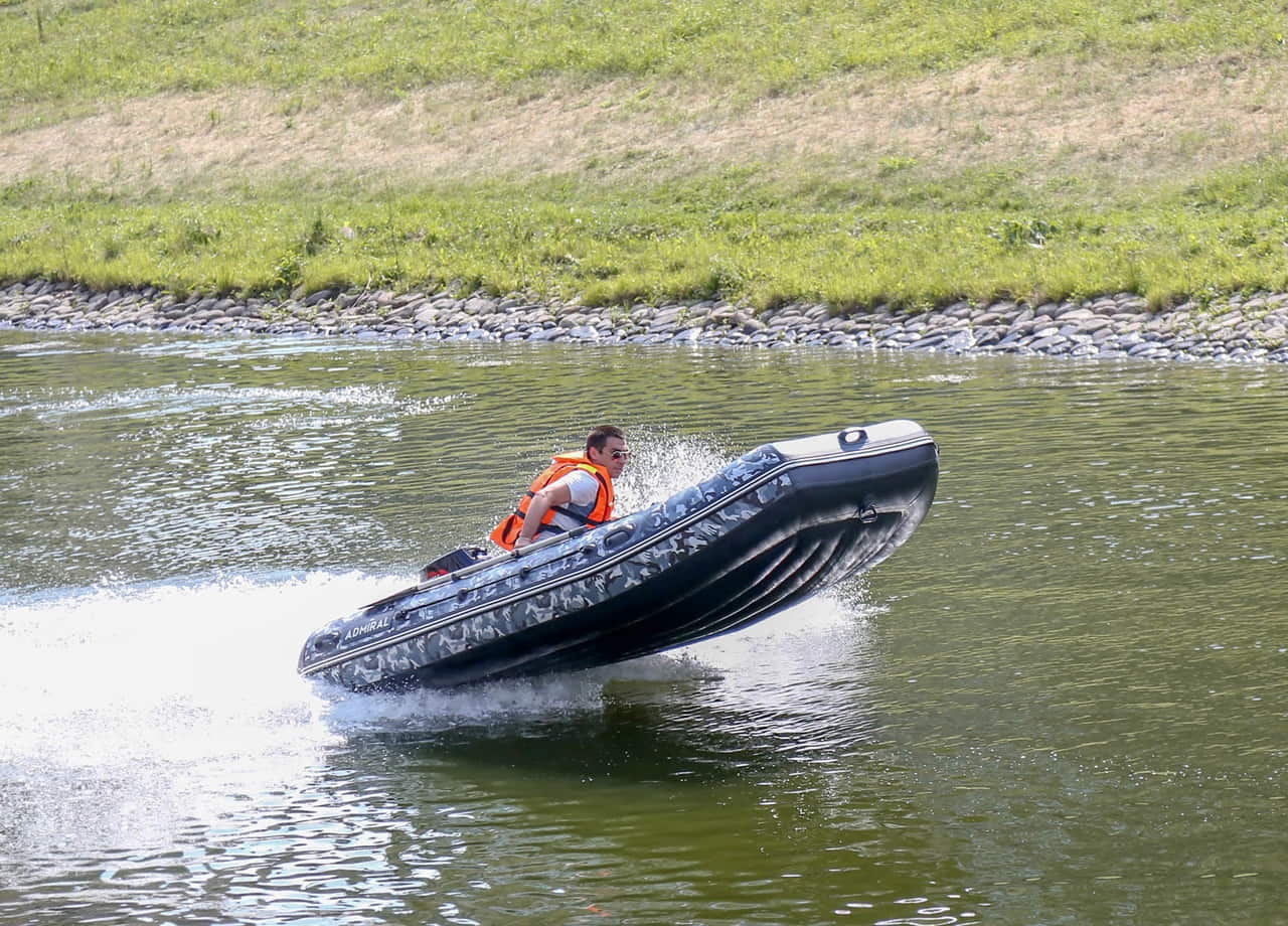 Купить Лодка ПВХ АДМИРАЛ 380 НДНД в Москве фото8