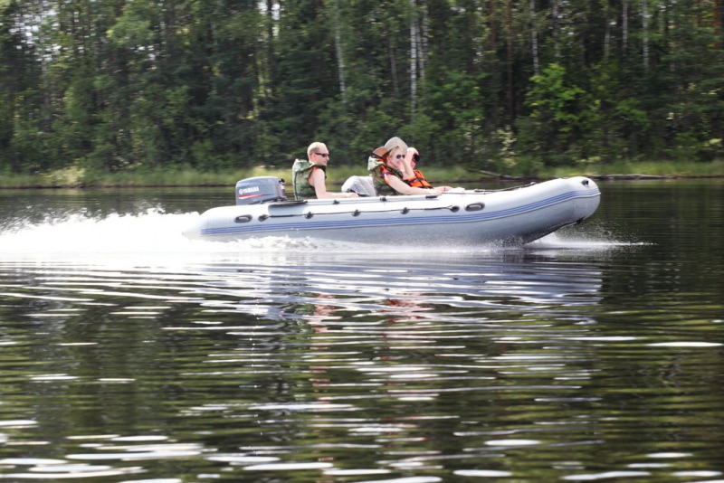 Купить Лодка ПВХ АДМИРАЛ 410 в Москве фото8