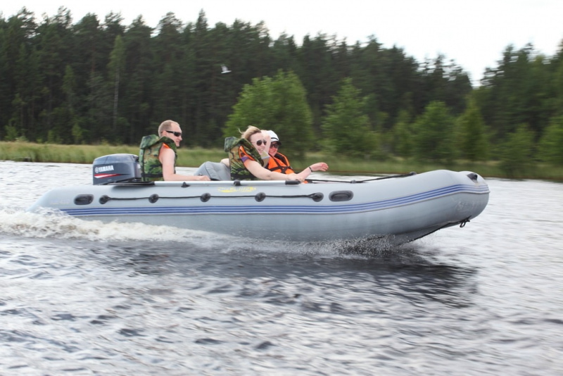 Купить Лодка ПВХ АДМИРАЛ 410 в Москве фото9