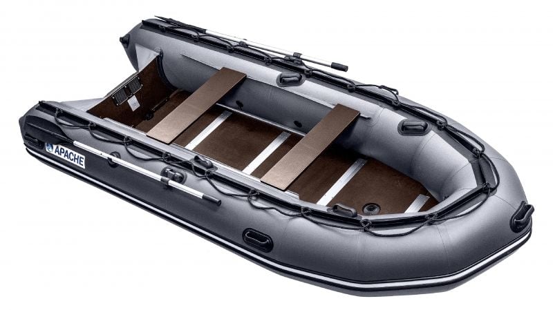 Купить Лодка ПВХ АПАЧИ 3700 СК (слань+киль) в Москве фото2