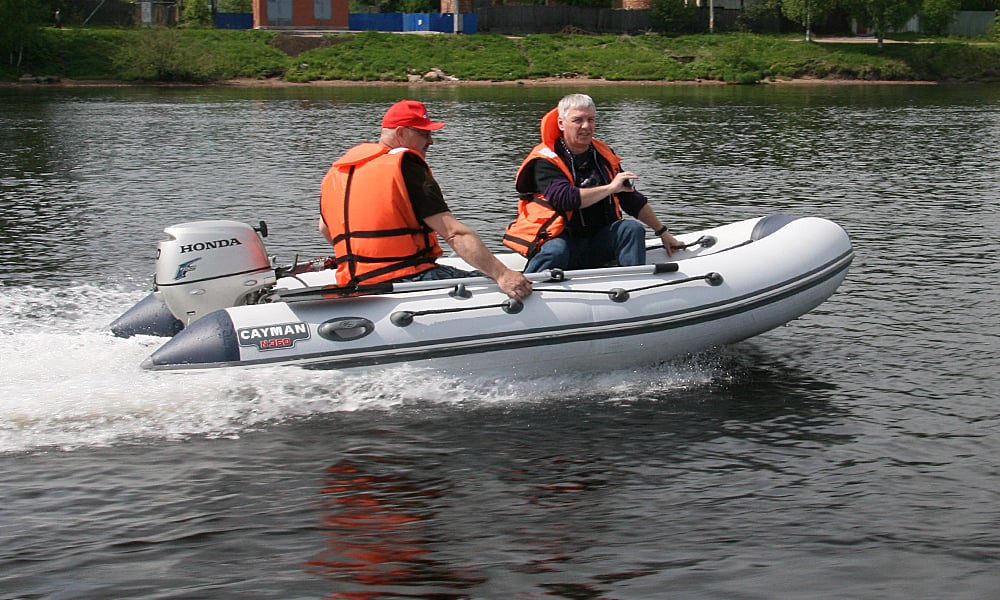 Купить Лодка ПВХ КАЙМАН N-360 в Москве фото2