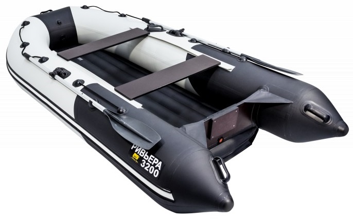 Купить Лодка ПВХ РИВЬЕРА 3200 НДНД Компакт в Москве фото4