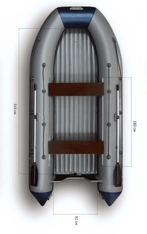 Купить Лодка ПВХ ФЛАГМАН 420 в Москве
