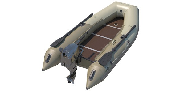 Купить Лодка ПВХ BADGER FL 390 в Москве фото2
