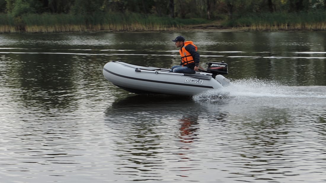 Купить Лодка ПВХ COMPAS 285E в Москве фото15