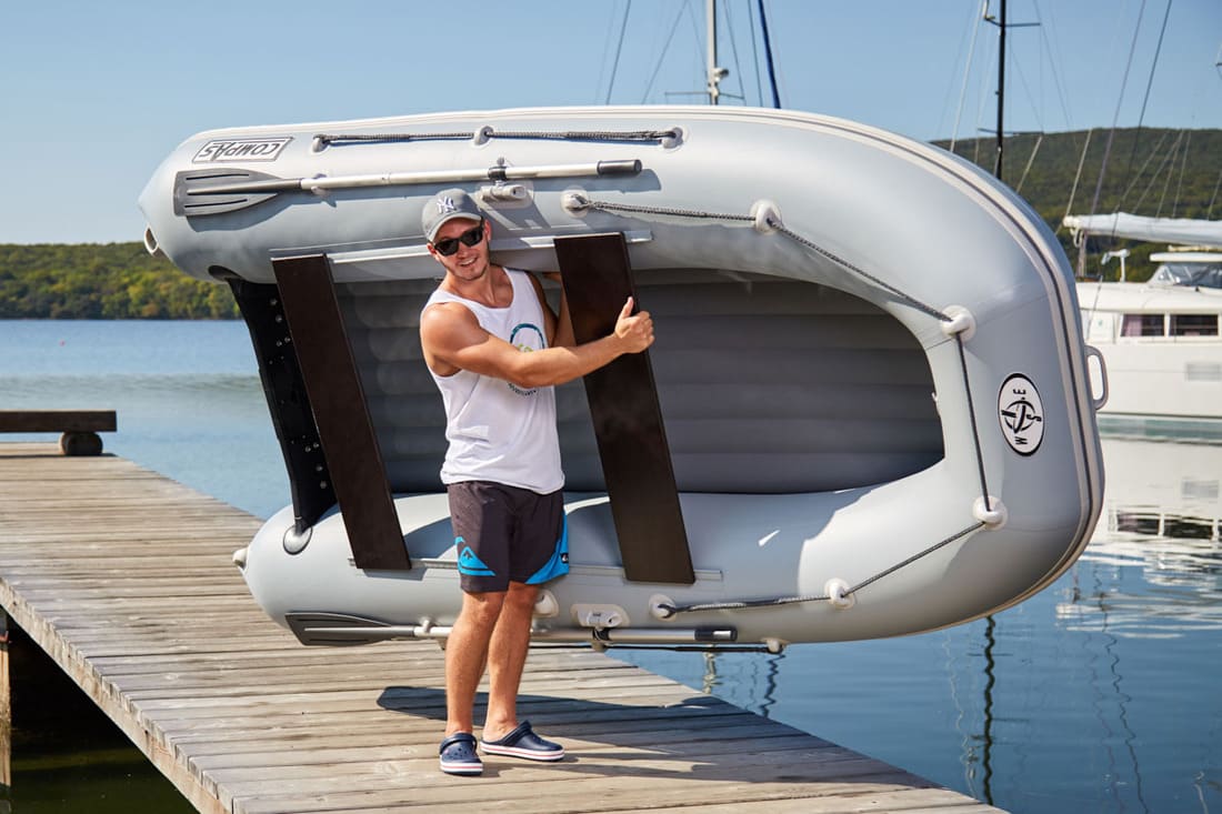 Купить Лодка ПВХ COMPAS 350S в Москве фото17