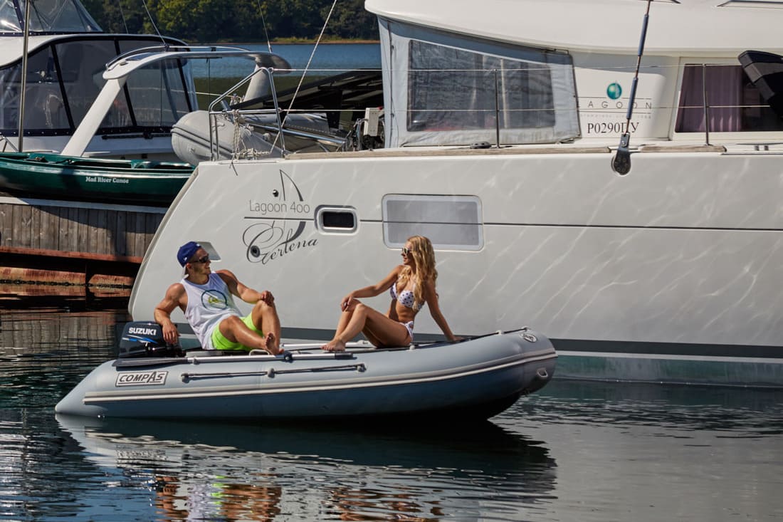 Купить Лодка ПВХ COMPAS 350S в Москве фото20