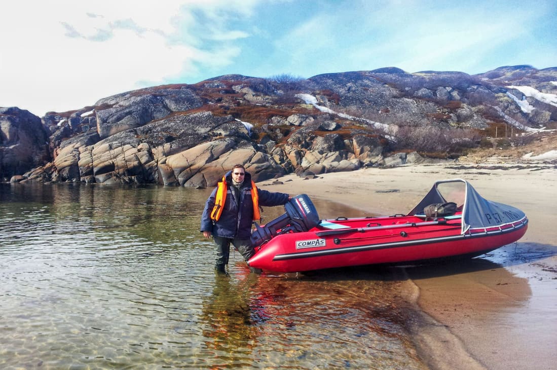 Купить Лодка ПВХ COMPAS 420 в Москве фото6