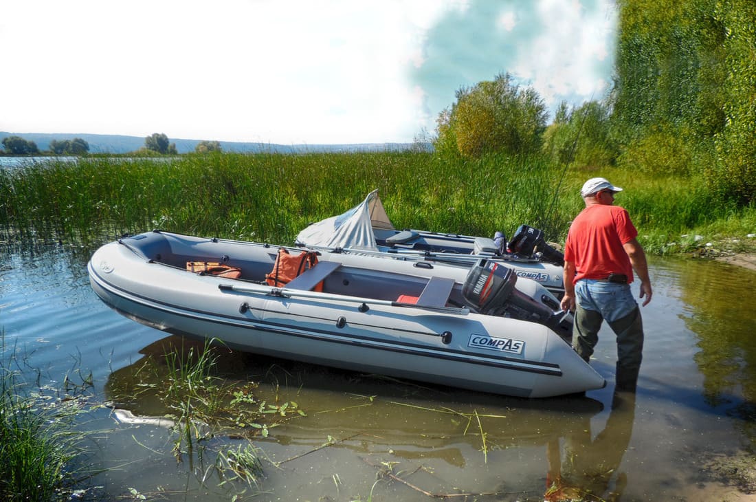 Купить Лодка ПВХ COMPAS 460 в Москве фото13